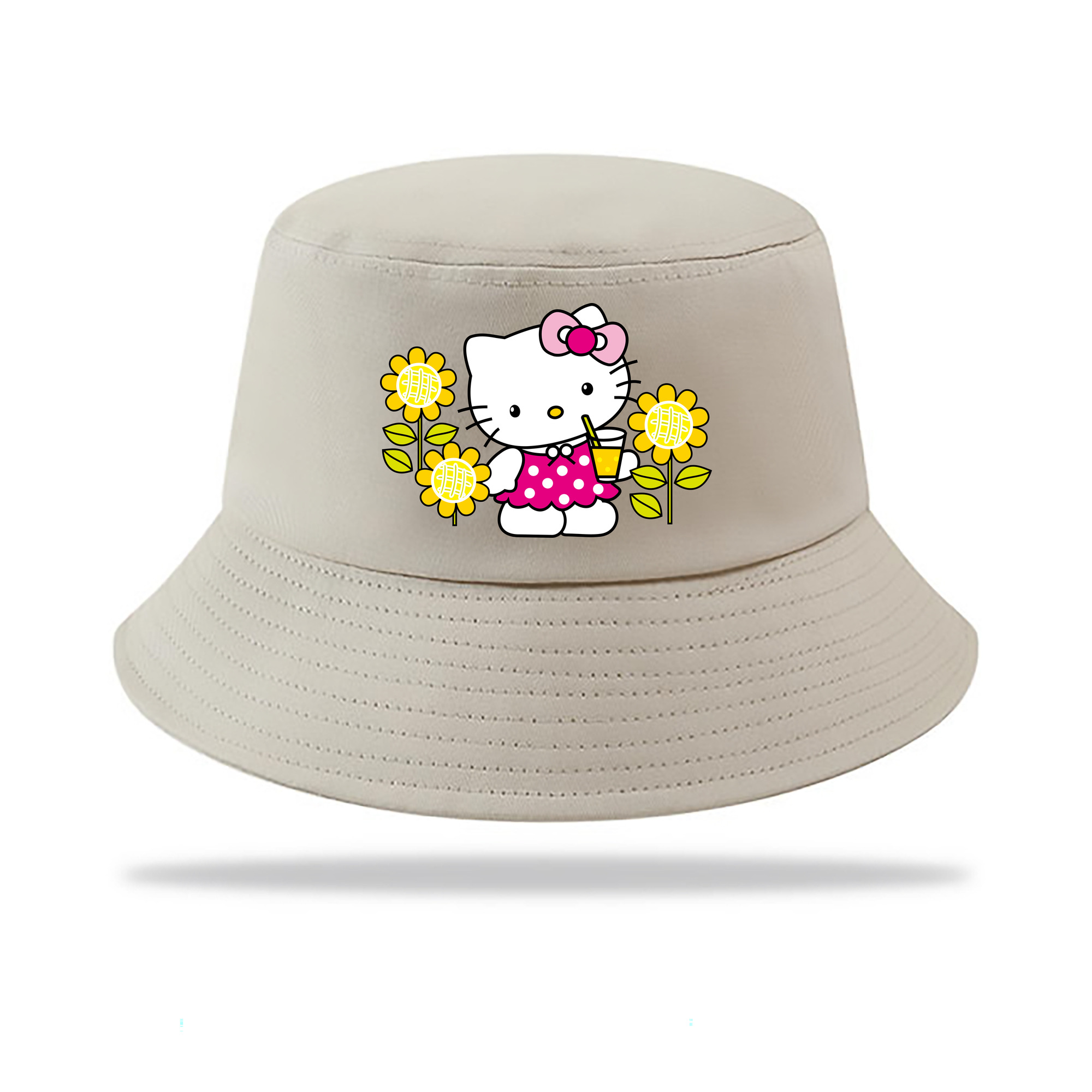 （画像用） Hello Kitty ハローキティ アウトドア日除けバケットハット
